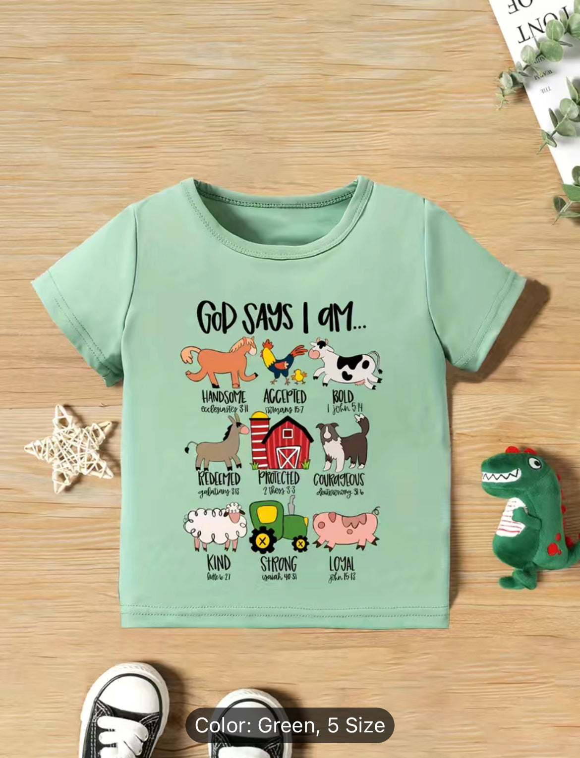 ''God Says I Am...'' Graphic Soft T-Shirt (Unisex)